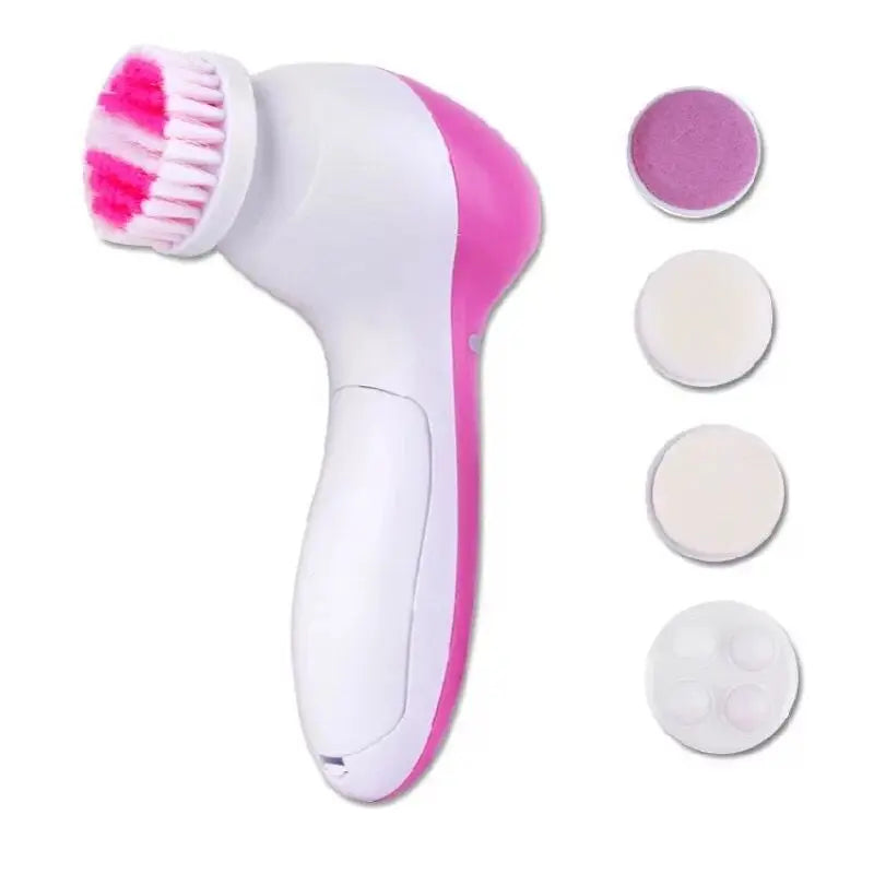 Brosse Nettoyante Visage 5-en-1-Peau de Porcelaine