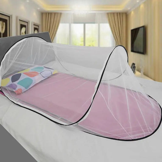 Tente de lit pliante avec moustiquaire