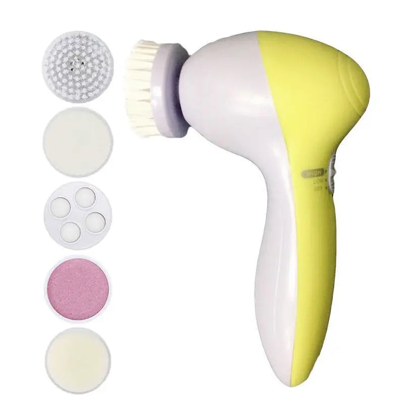 Brosse Nettoyante Visage 5-en-1-Peau de Porcelaine
